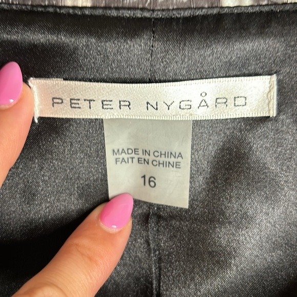 PETER NYGARD Unique Ruffled Open Front Jacket - Picture 10 of 16